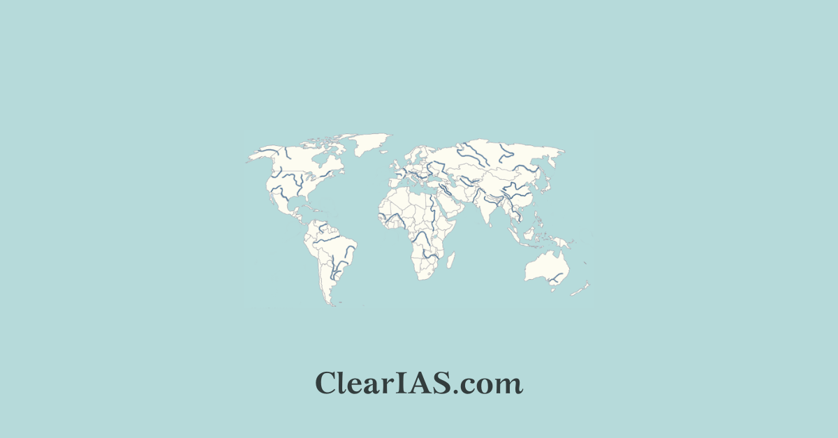 Major Rivers Of The World ClearIAS