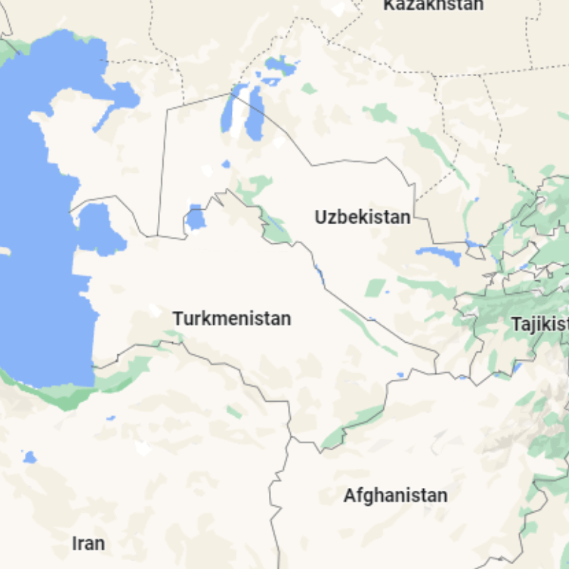 Turkmenistan map
