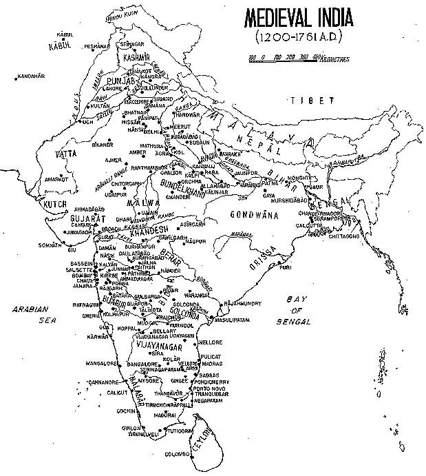 medieval india