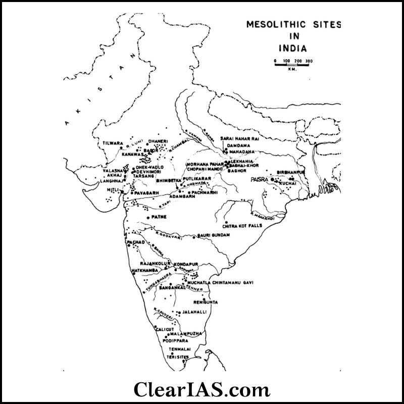 mesolithic period in india